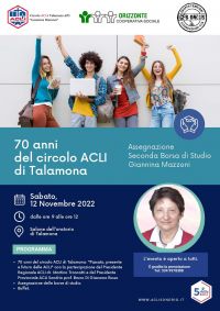 70 anni del circolo Acli di Talamona - Circolo Acli Talamona aps (SO)