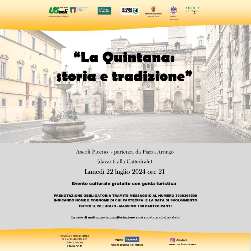 La Quintana: storia e tradizione - US Acli Marche