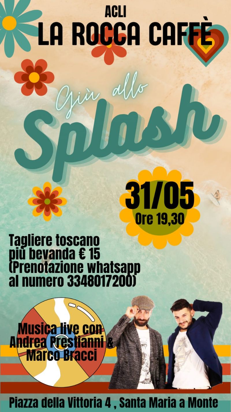 Gin allo Splash - Acli La Rocca Caffè (PI)