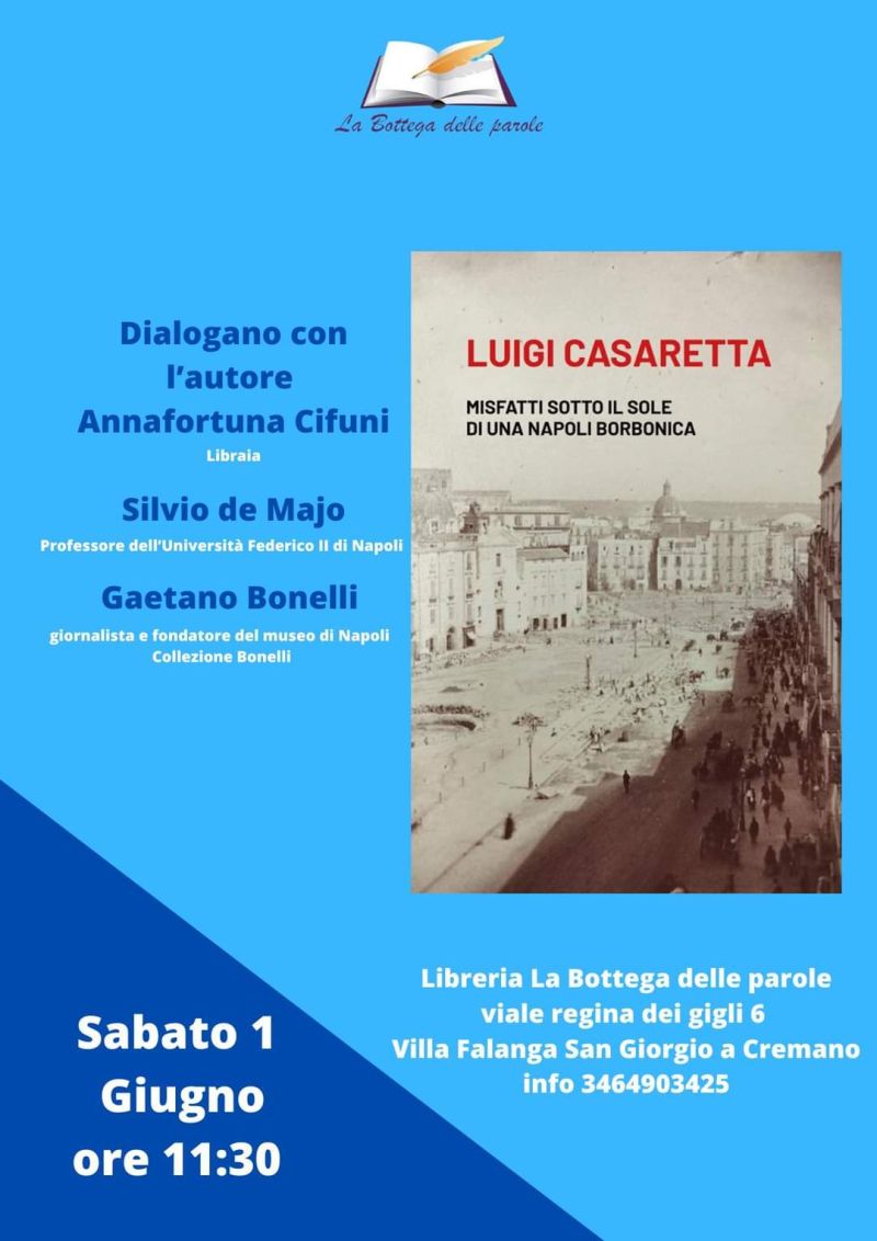 Dialogo con Luigi Casaretta - Ass. &quot;La Bottega delle parole&quot; aff. Acli Napoli (NA)