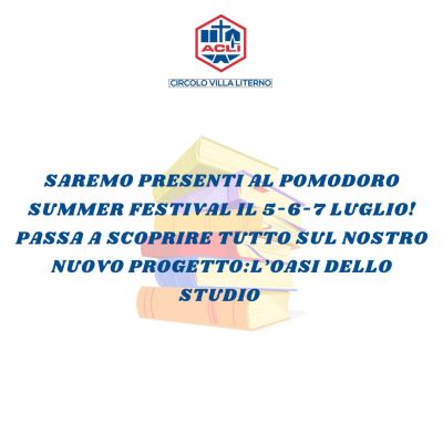 Pomodoro Summer Festival - Circolo Acli Villa Literno (CE)