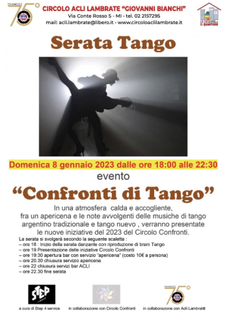 Serata Tango - Circolo Acli Lambrate (MI)