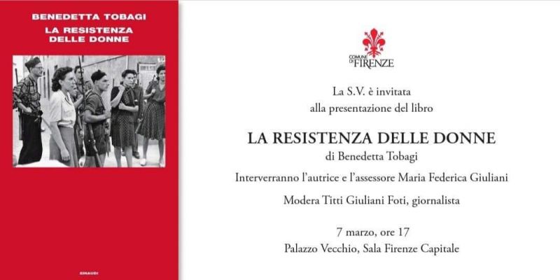 Presentazione libro "La resistenza delle donne" - FAP Acli Firenze (FI)